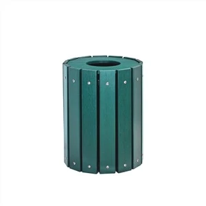 Latas de lixo de plástico recicladas HDPE